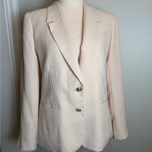 J. Crew Light Pink/Cream Women's Blazer